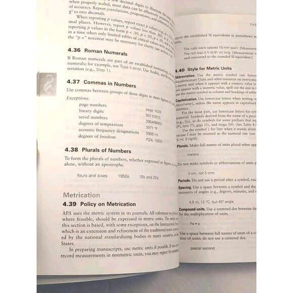 Nursing Book Publication Manual of the American Psychological Association Book - Picture 10 of 12